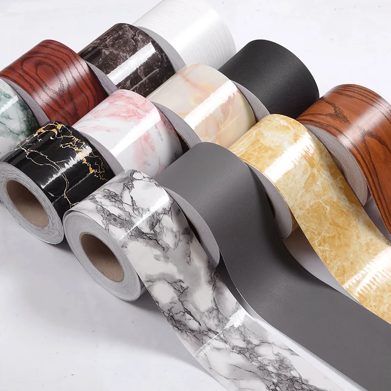 10x500cm/Roll PVC Self-adhesive Living Room Kitchen Skirting Line Wall Stickers Waterproof Bathroom Stickers Corner Line 10x500cm/Roll PVC Self-adhesive Living Room Kitchen Skirting Line Wall Stickers Waterproof Bathroom Stickers Corner Line
