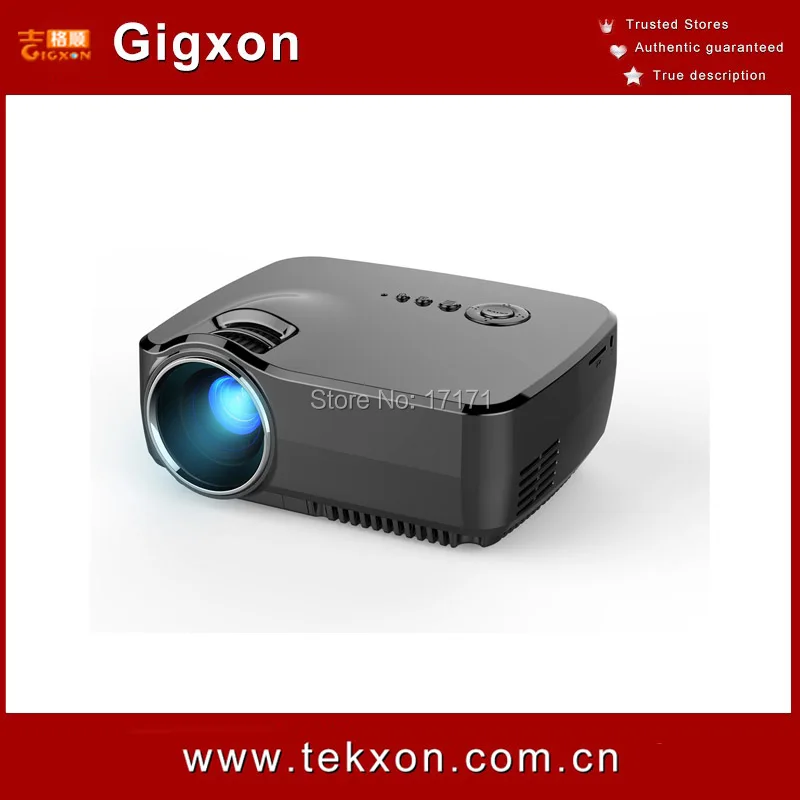 

Gigxon - G700 800 Lumens Support 1080 MINI Projector for Home Theater Projector