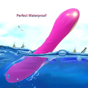 USB Rechargeable 12 Modes Dildo Vibrator Clitoris Anal Silicone Massager Sex Toys for Women G Spot Stimulator Female Masturbator 6