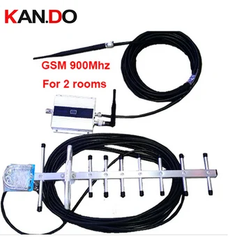 

for 2 rooms w/ 15 meters cable 13dbi yagi antennas 55dbi LCD display GSM 900Mhz booster and GSM repeater GSM SM booster