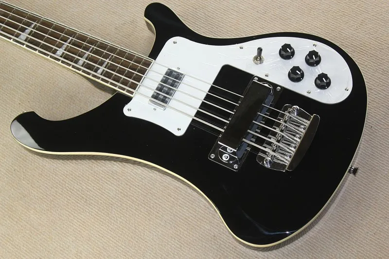 

Firehawk Black Factory Rickenback custom 4003 5 strings bass guitar ricken bass
