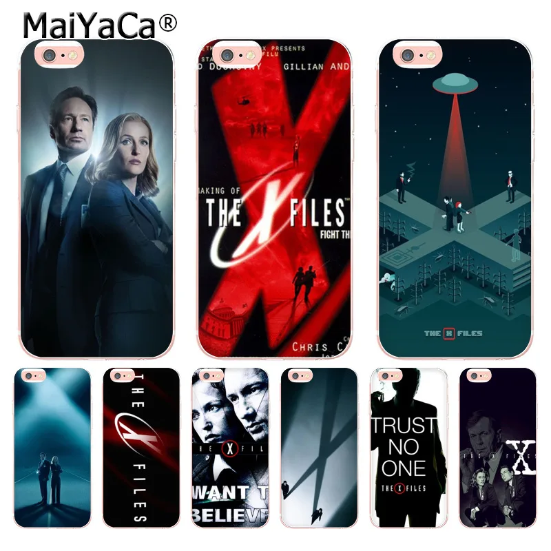 MaiYaCa X файлы я хочу верить красочные аксессуары для телефона чехол Apple iPhone 5S 8 7 6 6S