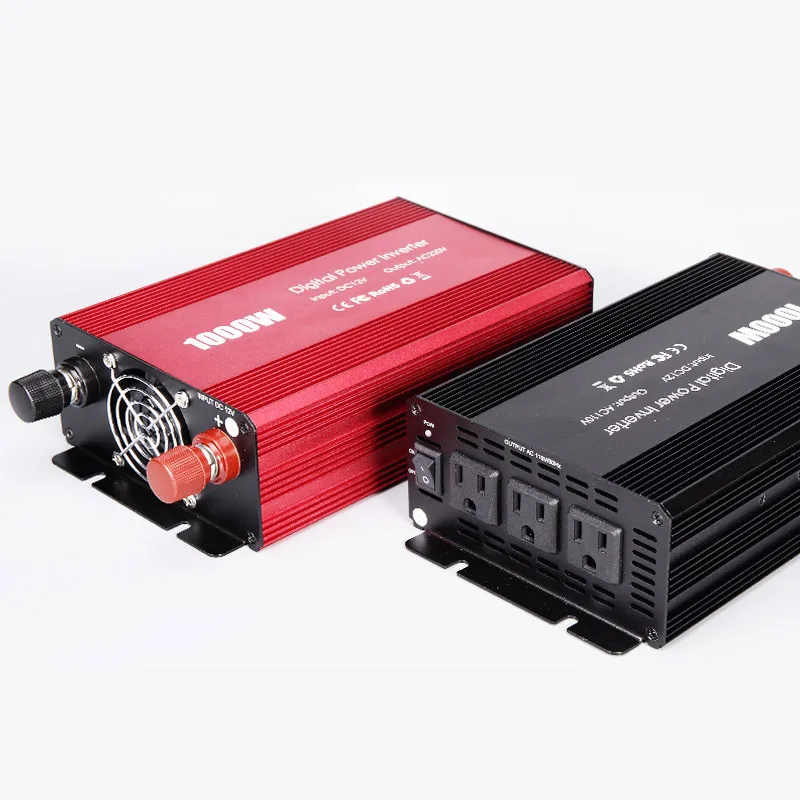 

1000W Inverter DC 24V To 110V Car Inverter Modified Sine Wave Power Converter Dual USB American Standard