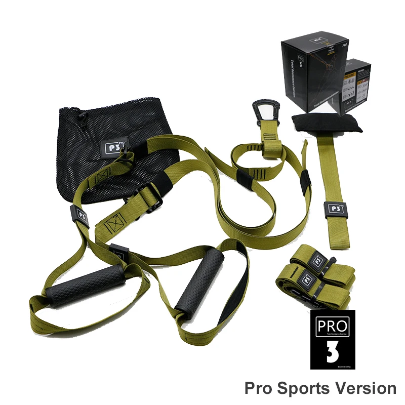 

Sports Version P3 Resistance Bands Hanging Strap Strength Training Fitness Equipment For Gym Workout Body Weight Pull rope Train