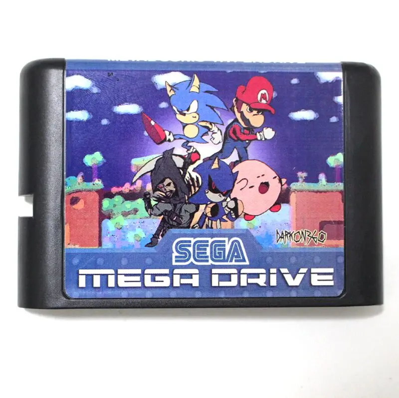 

Metal Sonic Hyperdrive for 16 bit Sega MD game Cartridge for Megadrive Genesis system