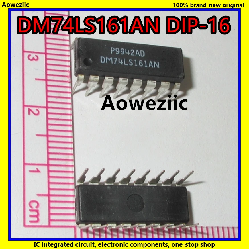 10 шт./лот DM74LS161AN dm74ls74ls161 DIP 16 синхронные 4 битные двоичные счетчики IC новый