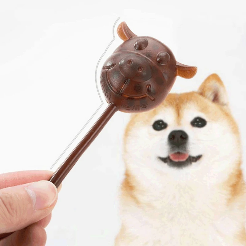 

Pet Dogs Safe Healthy Snack Toy Small Medium Large Dogs Molar Lollipop for Cleaning Teeth For Puppy