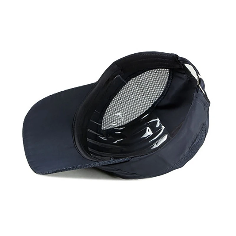 Sports Peaked Cap Summer Thin Quick Drying Breathable Hat With Adjustable Back Closure For Outdoor Running Camping Hiking