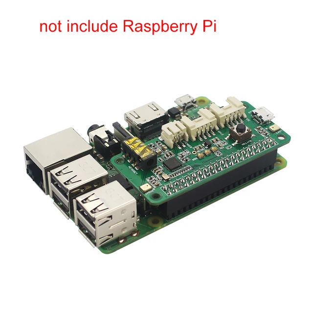 Raspberry Pi Respeaker 2-Mic HAT Intelligent Voice Dual Microphone compatible Raspberry Pi 4B / 3B+ / 3B / Zero W 6