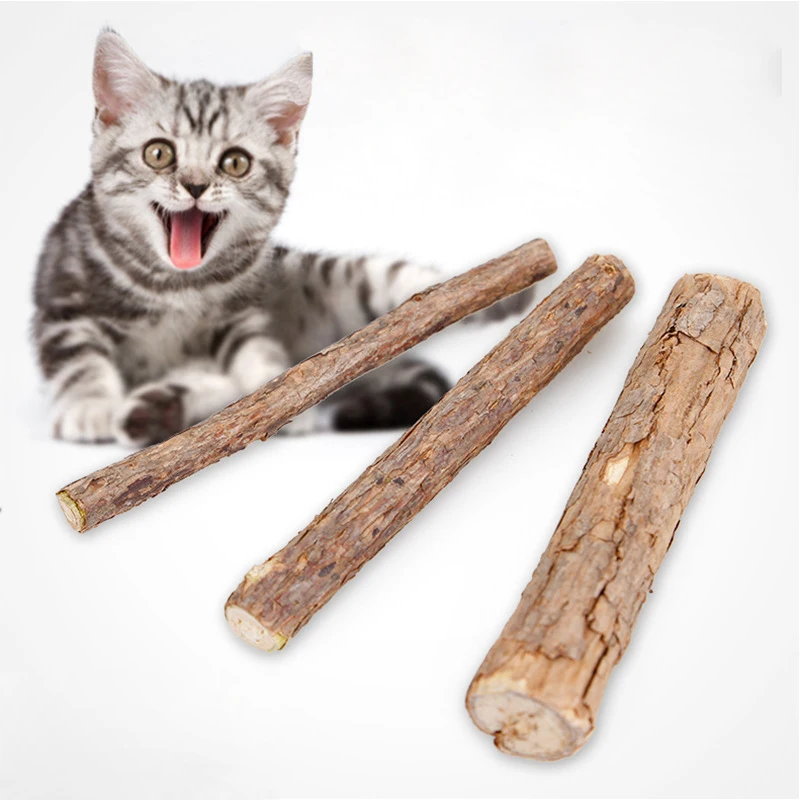 Cat Cleaning Teeth Pure Molar Toothpaste Stick Natural Catnip Teething
