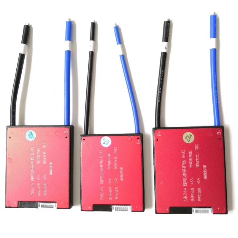 1 шт./лот Водонепроницаемый 7 S 25 2 v 15A 25A 35A 45A скорость разряда LiFePO4 плата защиты