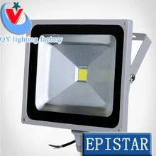 50 шт./лот Светодиодный прожектор с датчиком 10W20W30W50W70W100W 85-265 V PIR Чувство движения детектив светодиодный проектор лампа серого цвета