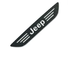 Para Jeep Grand Cherokee Para Compass 2011 2012 2013 2014 De Fibra De Carbono 3D Vinil Brisa Traseiro Luz de Freio Decoração Autocolante