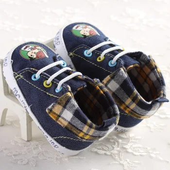 

Newborn toddler baby girl boy soft canvas cartoon avatar casual shoes fashion infant slipper first Walkers Baby Shoes toddler sh