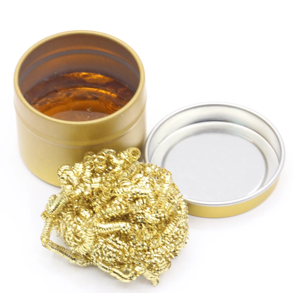 

Hot Sale Welding Soldering Iron Tip Cleaner Weld Cleaning Auxiliary Tools for Wiping Mechanical Accessories send quality Rosin