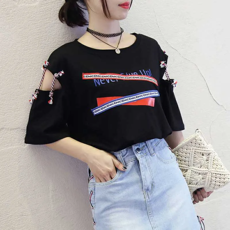 Aesthetic Korean  Clothes  Catton Plus Size Kawaii T Shirt  