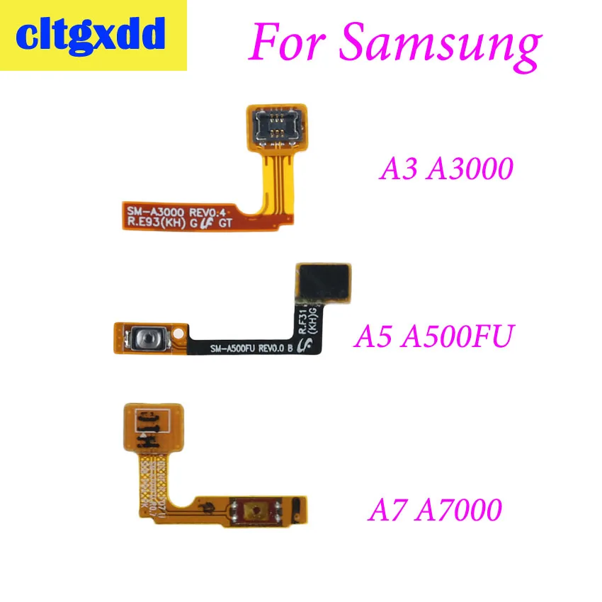 

cltgxdd Switch on off Power Volume Button For Samsung Galaxy A3 A3000 A5 A500 A7 A7000 2015 Version Conductive Flex Cable