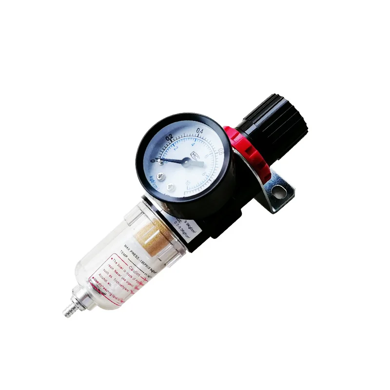 

AFR-2000 Pneumatic Filter Air Treatment Unit Pressure Regulator Compressor Reducing Valve Oil Water Separation AFR2000 Gauge