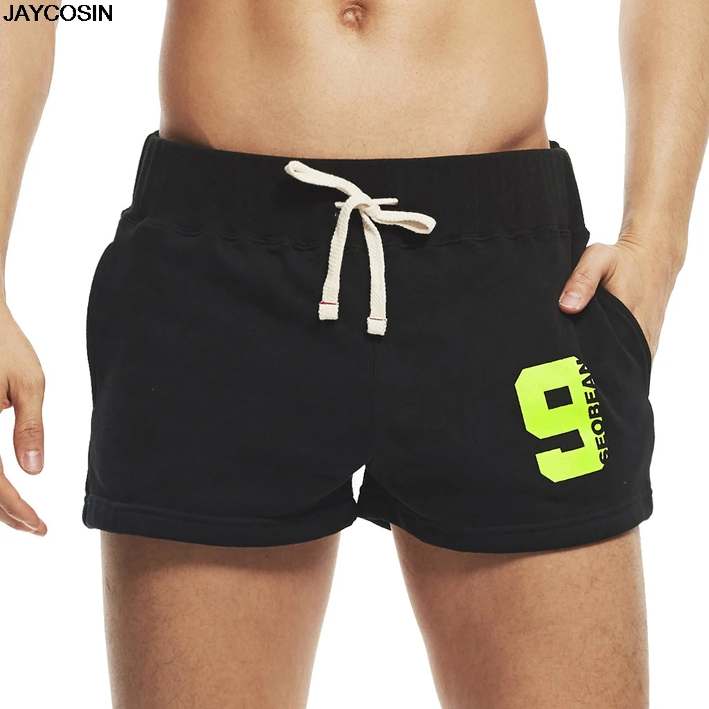 Мужские брюки JACOSIN, повседневные, низкие, летние, для отдыха, хлопковые, модные, на завязках, облегающие, для дома, с принтом, спортивные штаны