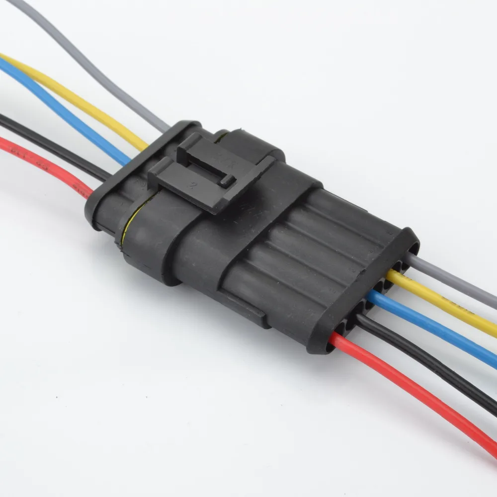 Автомобильный водонепроницаемый штекер 5P|wiring harness|harness wirecable wire harness |