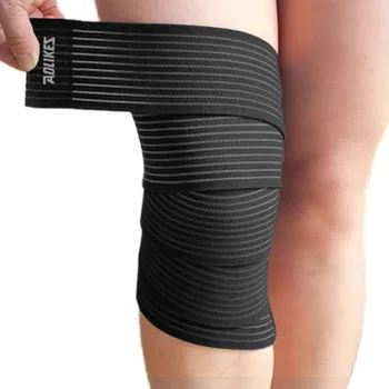 1 Pc Aolikes Pols Knie Enkel Arm Ondersteuning Bands Bandage Brace 180 Cm Knie Protector Compressie Stam Verstuiking Joint