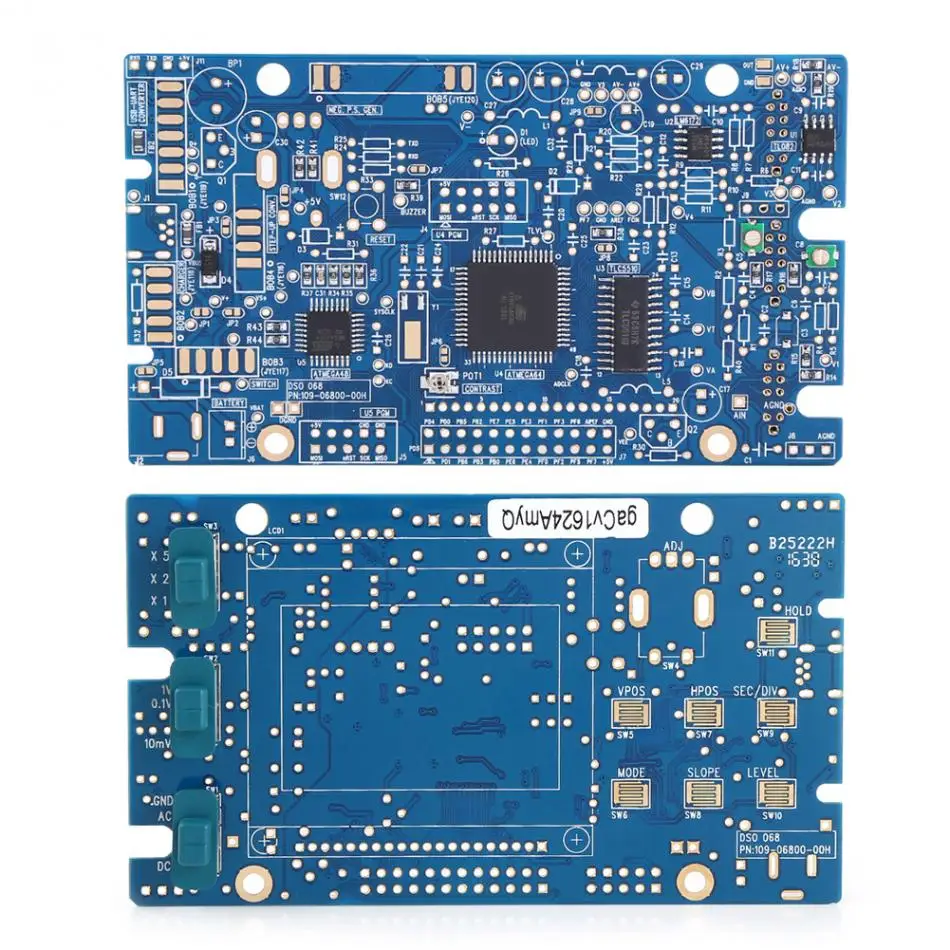 DSO068 20 МГц Мини цифровой осциллограф DIY наборы цифровой экран электронная Учебная практика производственный костюм