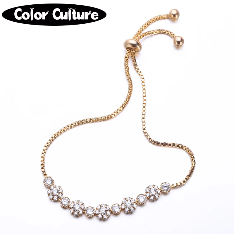 Buy High Quality Real bracelet for Women Gold color