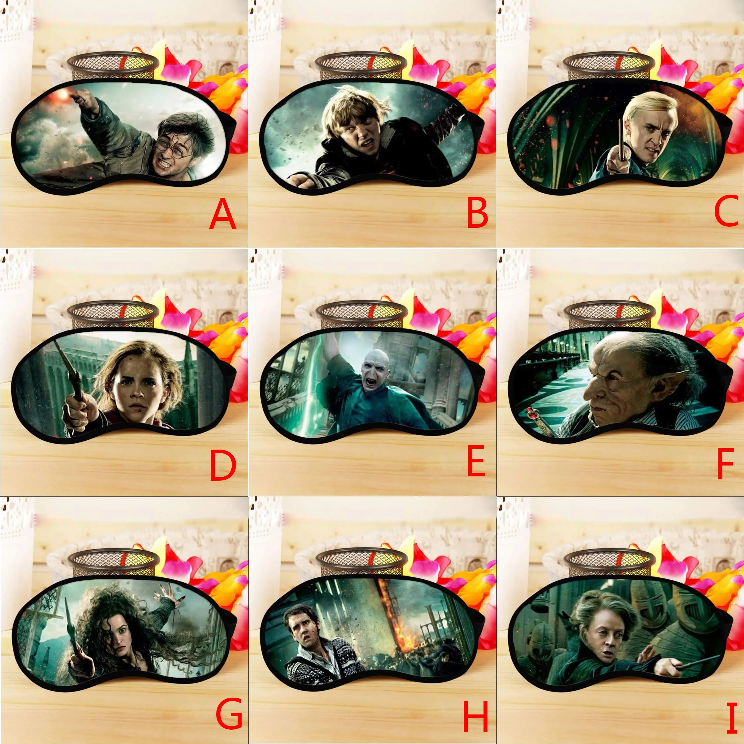 OHCOMICS Горячая Харри Поттер hp Гарри Малфой Нетканая ткань Eyemask Eyeshade слепой пакет