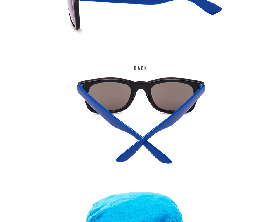 EYEGUARD UV400 очки Детские& солнце шляпа солнечных очков, Для Детей Кепка для улицы