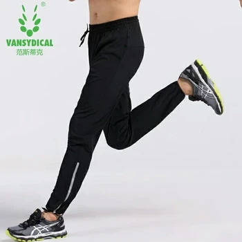 

Running Men Sweatpants Running Pants Two Pocket Rib Hem Trousers Football Sports Bottom Training Fitness Pants
