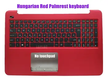 

Hungarian Red Palmrest Keyboard for Asus F556U 90NB09S4-R31HU0