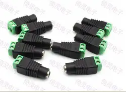 10 пар 12 В мужчина + женщина 2,1x5,5 мм DC Мощность разъема Jack Plug адаптер для видеонаблюдения Камера