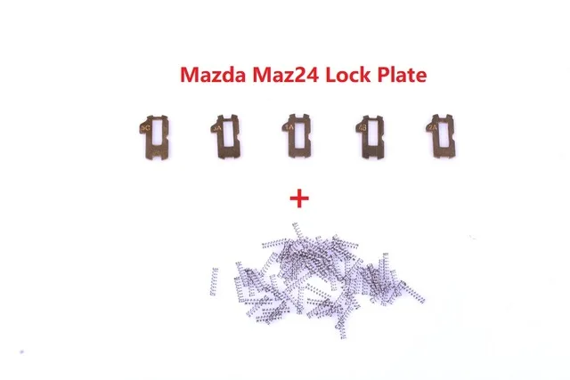 

200pcs MAZ24 Car Lock Reed For Mazda auto lock spring Car Lock Tablets Lock Spring Locking Reed AutoLock Free Shipping