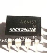 

20 pcs New and original optocoupler A 6n137 6n137 DIP