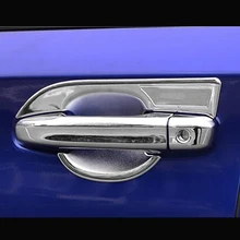ABS Chrome For Honda Accord 10th 2018 2019 Accessories Car door protector Handle Decoration Cover Trim Sticker car styling 8pcs car body kits abs chrome door mirror cover pedal car sticker for honda accord 2018