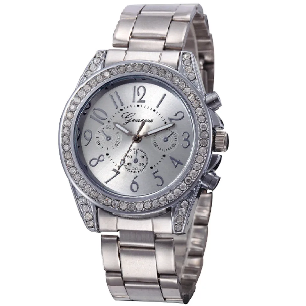 

Geneva Women Ladies Watches Fashion Simple Quartz Wrist Watch relojes de mujer reloj de mujer dames horloges montres femme saat