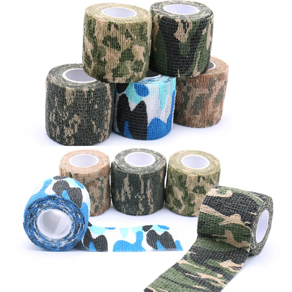 Disposable Army Camo Camouflage Elastic Tape Durable ...