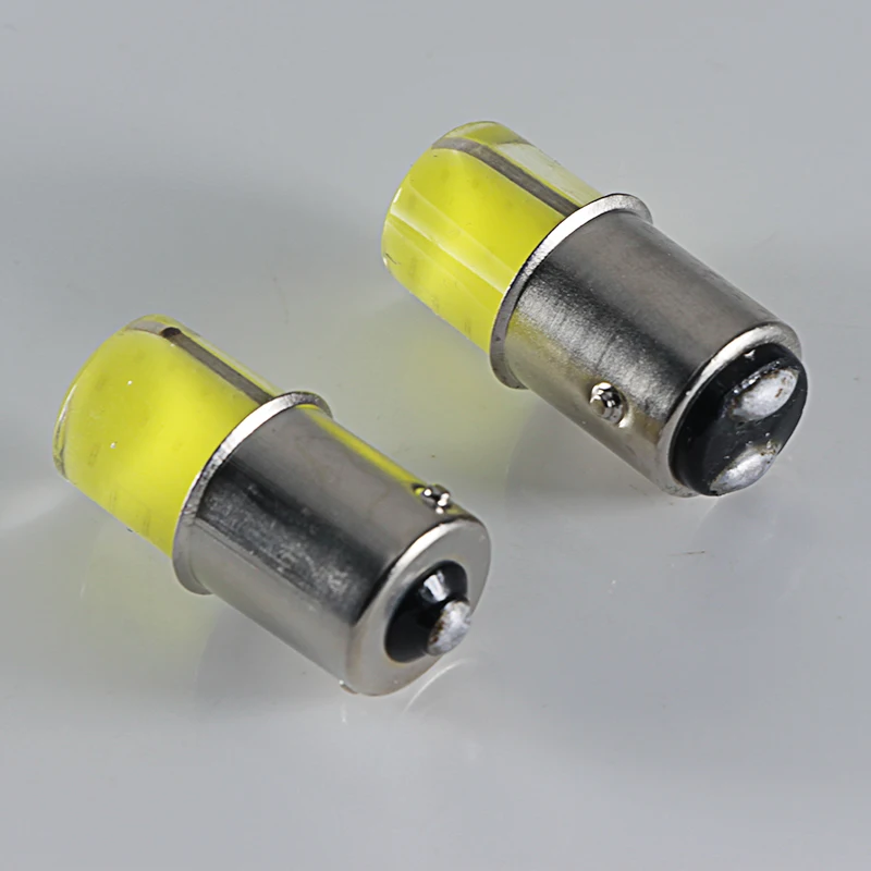 4X 1156 P21W BA15S 1157 BAY15D CAN шина COB Светодиодные тормозные огни 12В Автомобильная