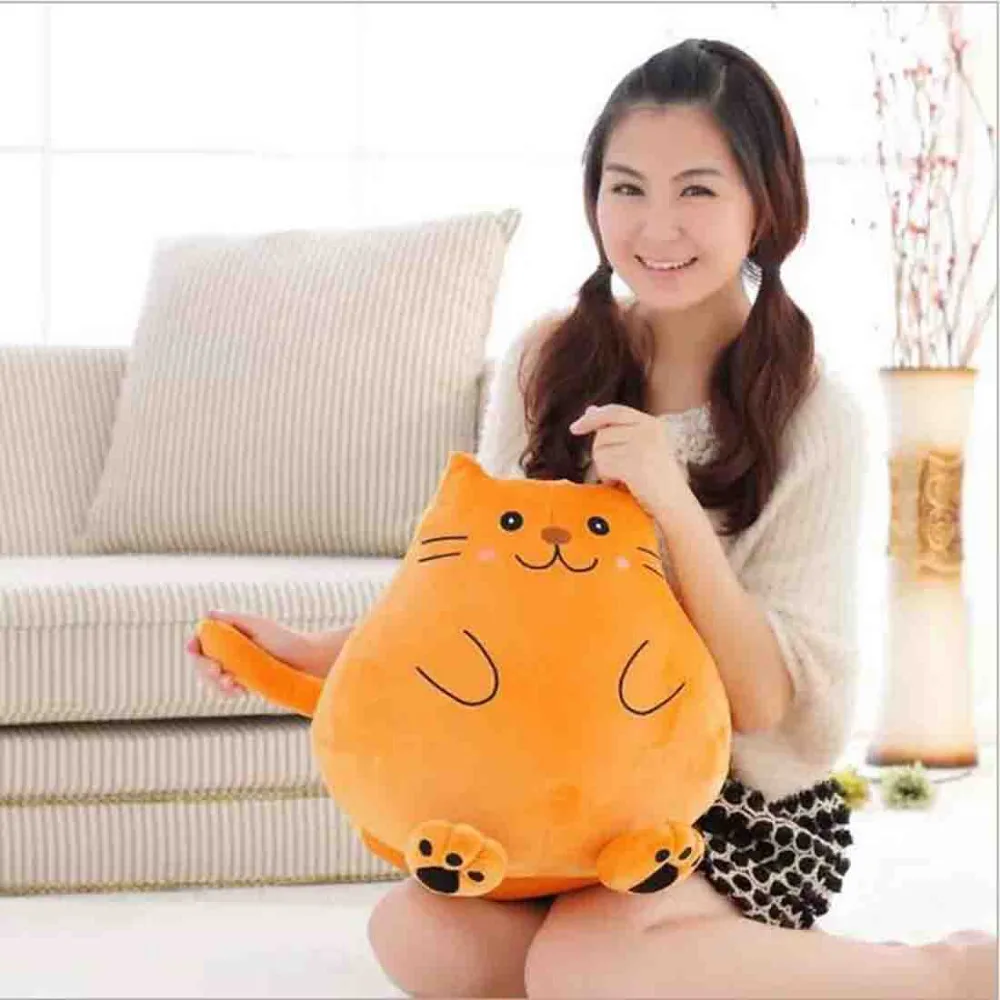 biscotto grasso gatto fumetto bambola del della peluche del giocattolo del del bello della Coda lunga VpMUzS