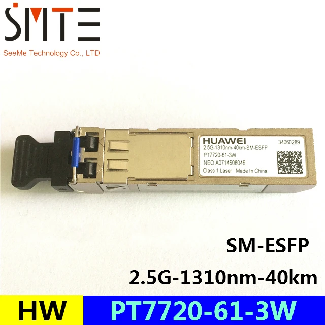 

HW PT7720-61-3W 2.5G-1310nm-40km-SM-ESFP Frestech through the original optical module