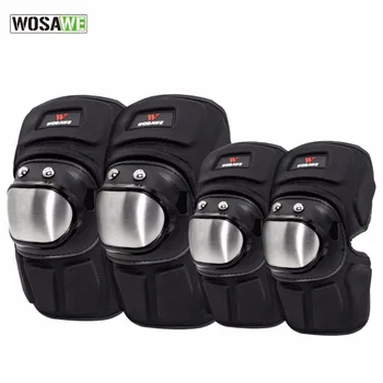 Knie Elleboog Protector Set Rodillera Deportiva Rvs Motorcycle Bescherm Sport Bescherming Gear Knie Brace Elleboog Ondersteuning Knie Elleboog Protector Set Rodillera Deportiva Rvs Motorcycle Bescherm Sport Bescherming Gear Knie Brace Elleboog Ondersteuning