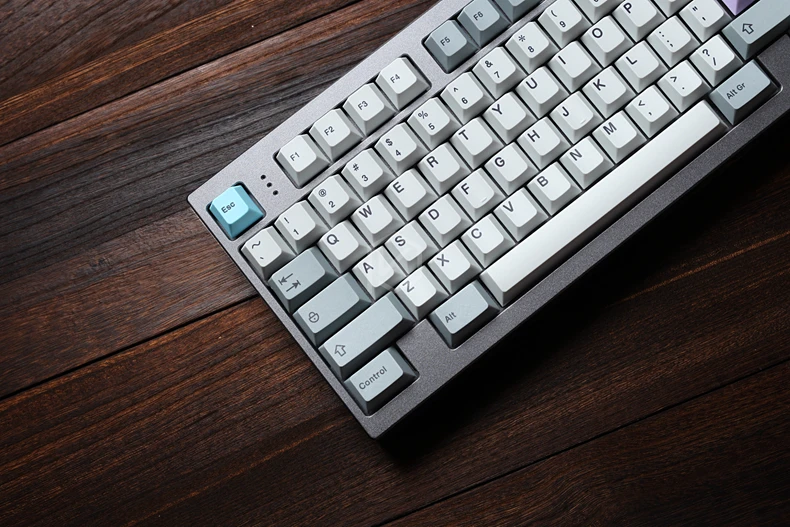 muted colorway 169 Cherry profile Dye Sub Keycap Set thick PBT