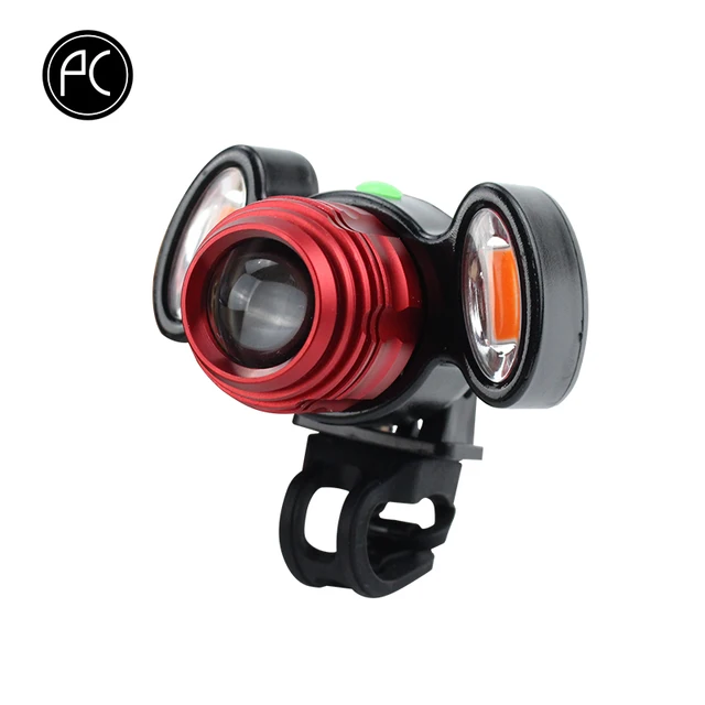 Special Offers PCycling Bicycle Light Front Light USB Rechargeable Waterproof MTB Road Bike Lamp Powerful Torch Flashlight Night Riding Light