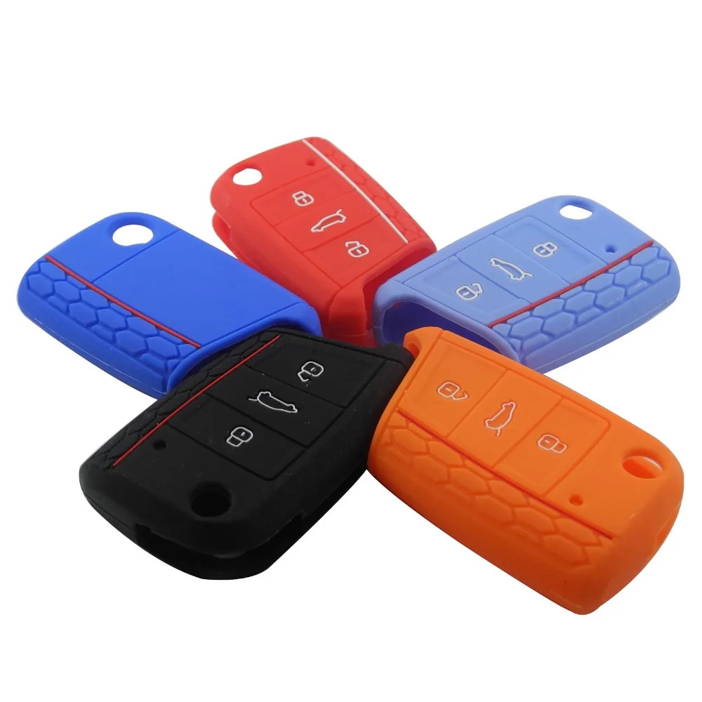 Car font b Accessories b font Key Case Key Bag Key Cover For Volkswagen VW Golf