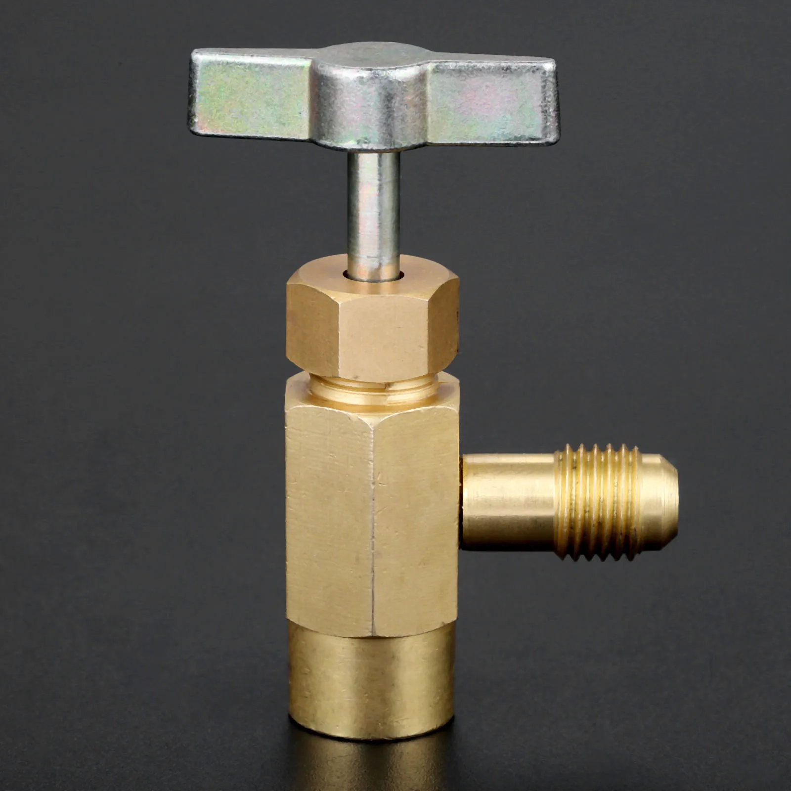 Автомобильные аксессуары R 1234yf можно нажать 1/2 &quotACME LH Female 1/4&quot SAE Male AC хладагент Can