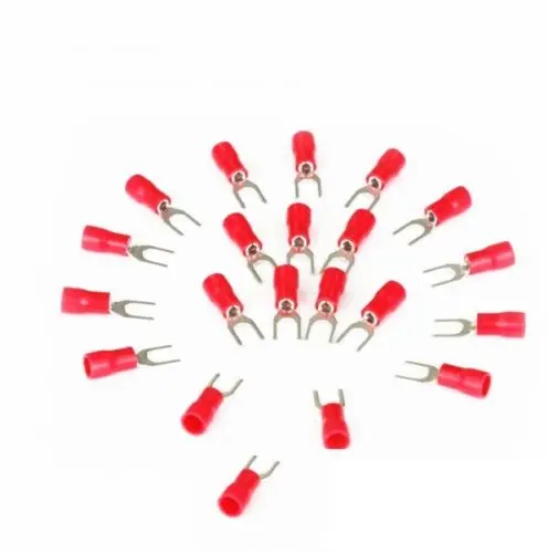 

50 шт., обжимные клеммы, 22 ~ 16awg