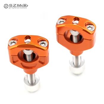 

Orange Black Silver 28 mm Universal Handlebar Clamp Cover Bar Riser Mount Bracket Adapter 40mm-50mm Aluminum Motorcycle CNC