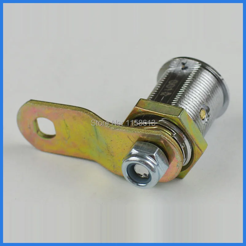 5 pieces 27mm hex nut fixed keyed alike round key cam lock glass case lockin Locks from