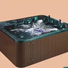 2390 мм гидромассажная Ванна для бассейна акриловая гидромассажная Ванна для серфинга несколько человек открытый спа NS2008