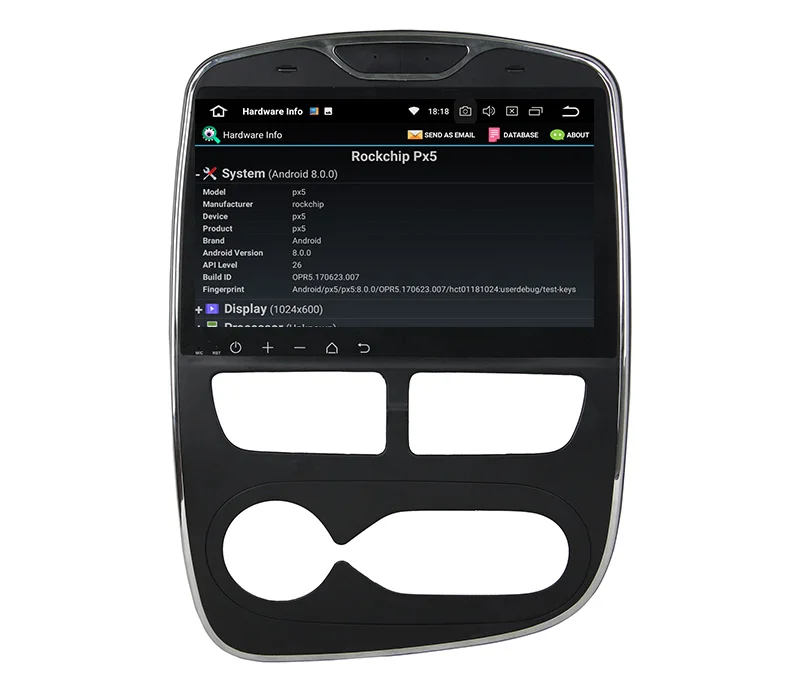 Discount Belsee 10.1" Touch Screen Autoradio Android 8.0 Auto Head Unit Car Radio GPS Navigation Multimedia DVD Player for Renault Clio 4